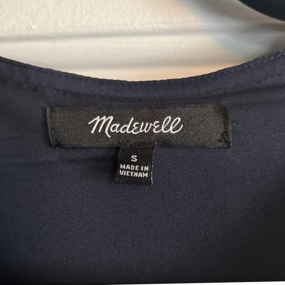 Madewell Harvest Vine Calico Floral Midi Dress Boho Peasant Cottagecore Sz Small - Picture 8 of 8